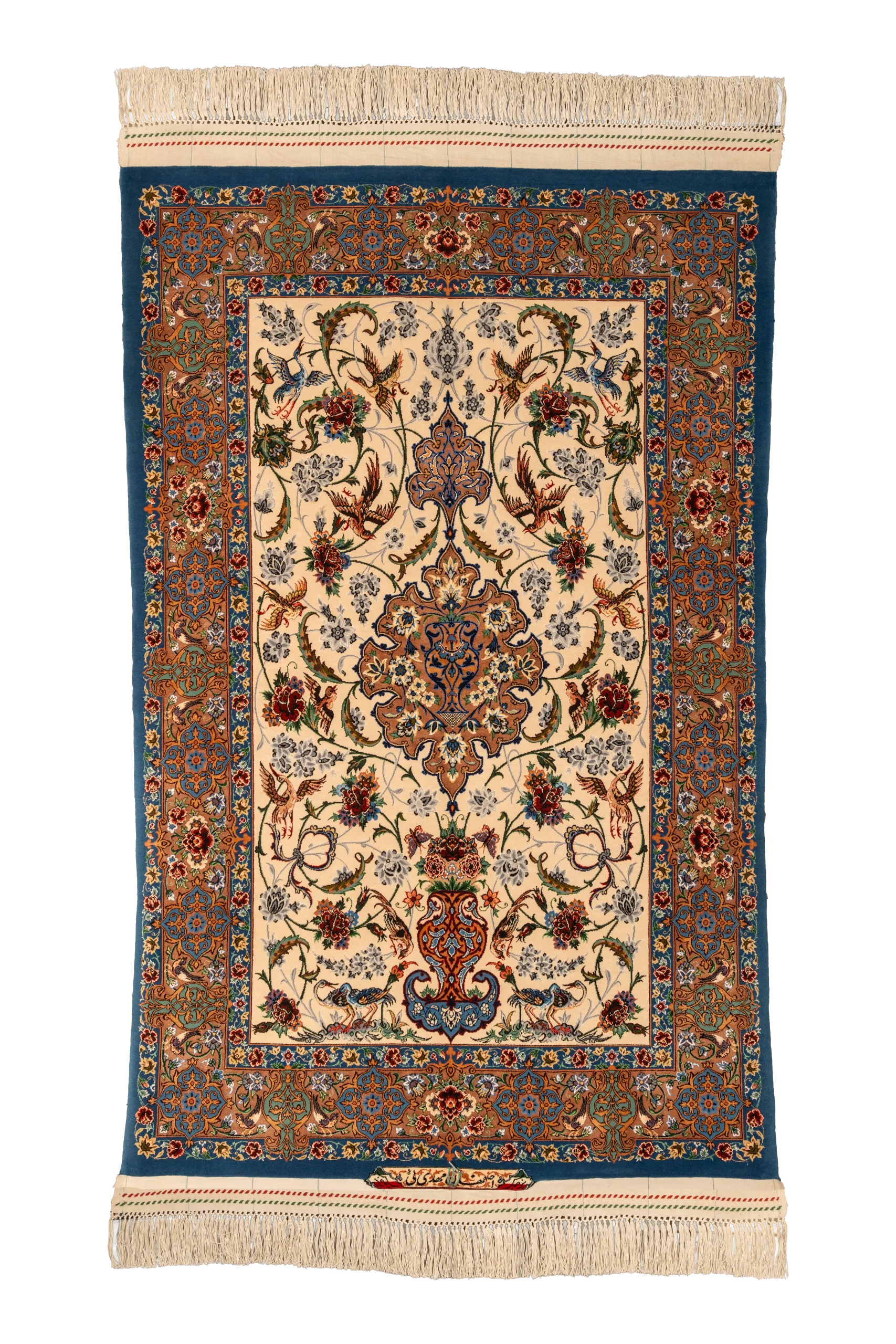 Isfahan Carpet – Mehdi E, Wool and Silk